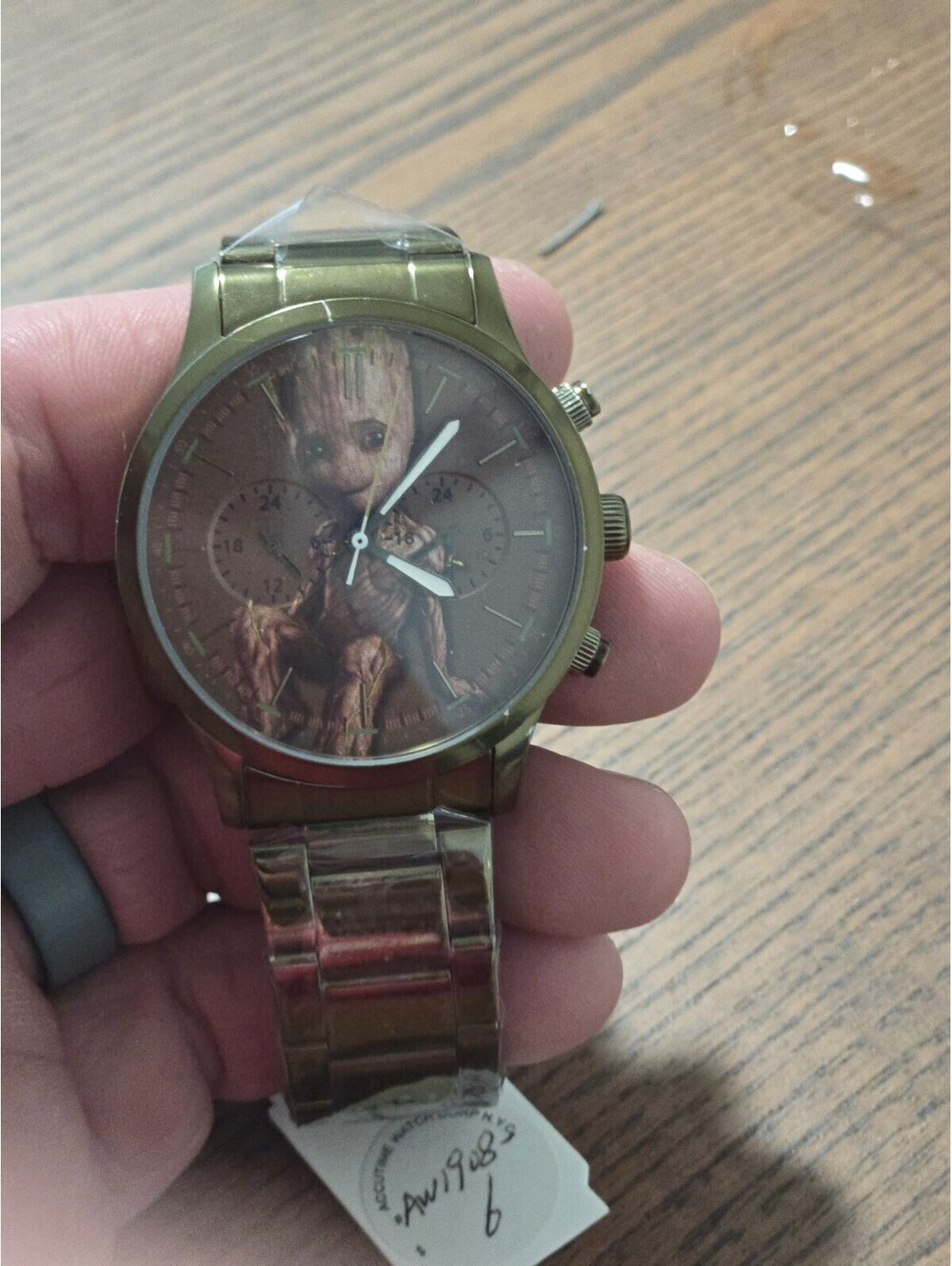 Marvel Baby Groot Watch Stainless Steel one of a kind